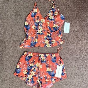 Halter/Shorts Two-piece Outfit *tags still on*